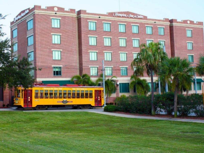 Hampton Inn & Suites Tampa Ybor City Downtown Exterior foto